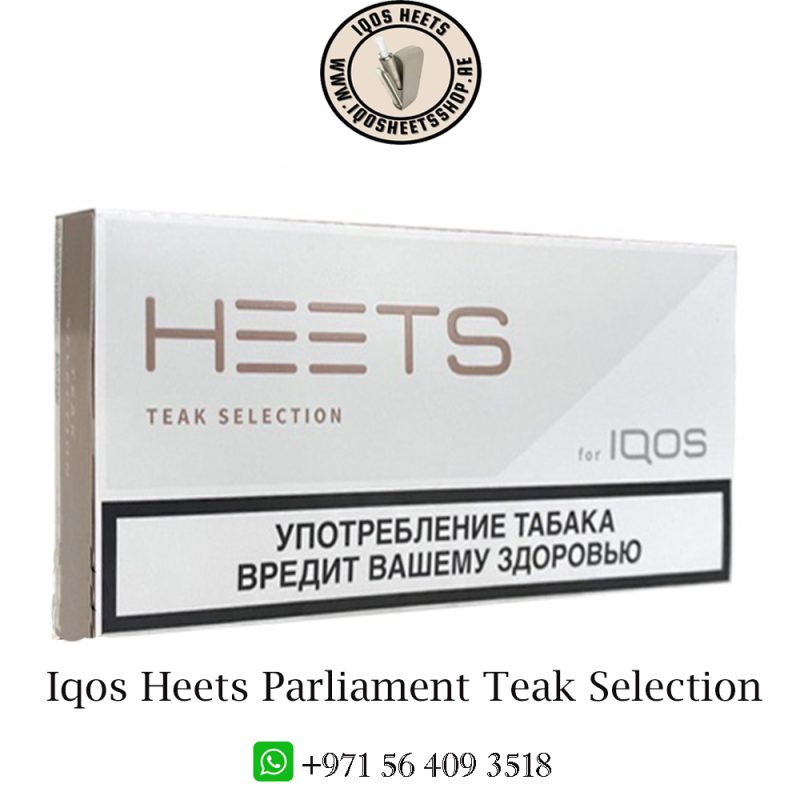 Iqos Heets Parliament Teak Selection Buy from Online Heets Shop UAE